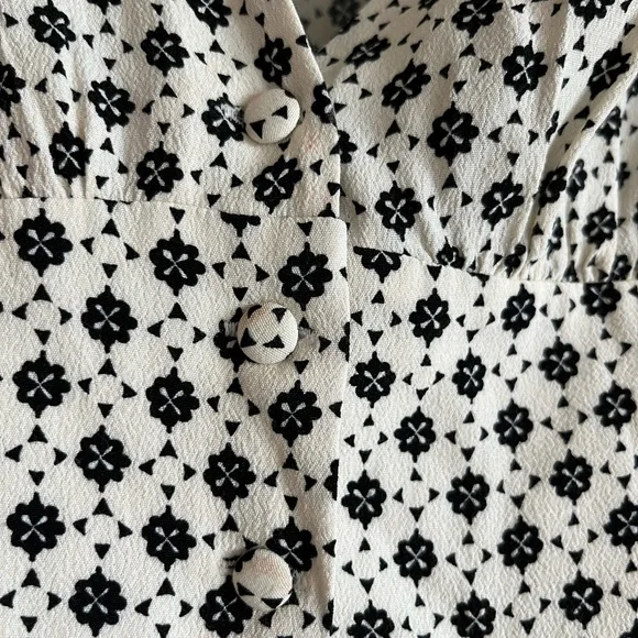 ba&sh patterned blouse - Picture 5 of 9